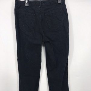 Bill Blass Dark Black Jeans, Like New. - image 1